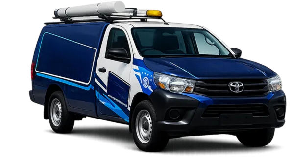 Service van at a Holsworthy callout