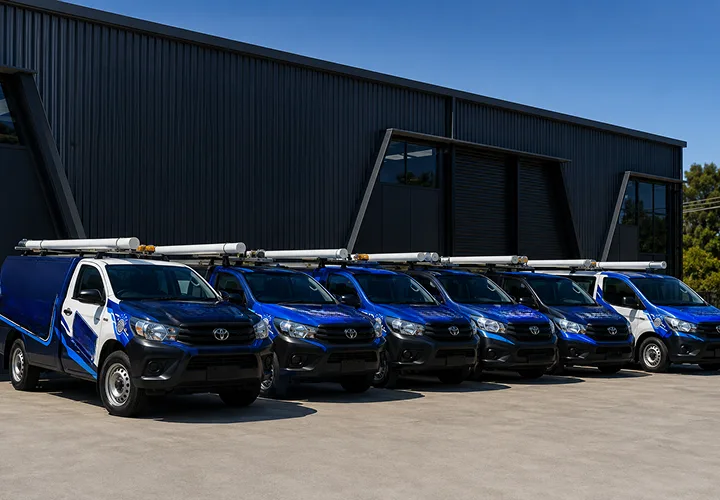Service vans ready for Holsworthy callouts